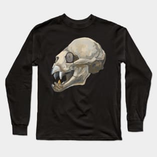 Fancy Bat Skull Long Sleeve T-Shirt